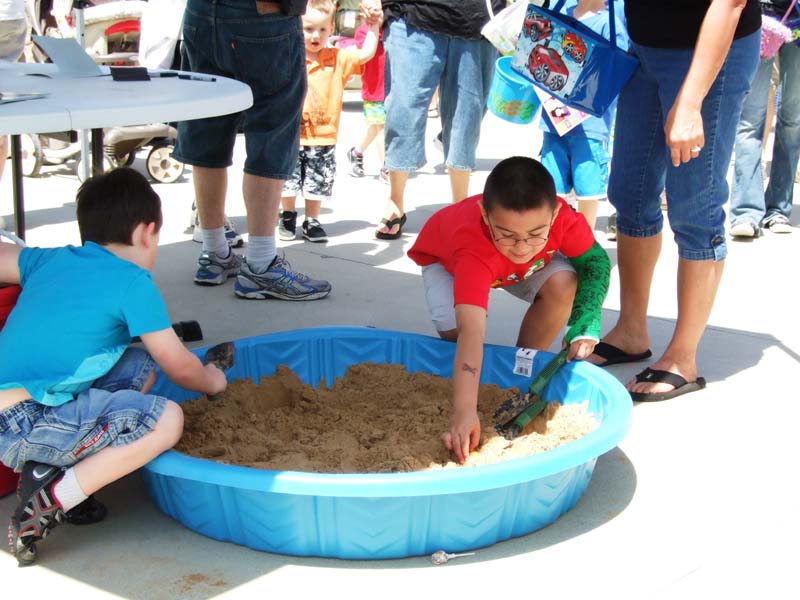 photo of kids playing yard games